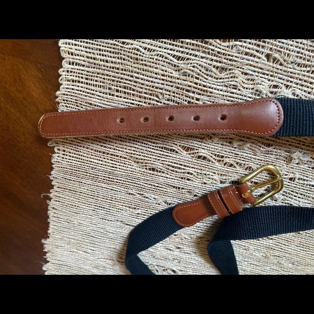 Coach Leather/Fabric Belt